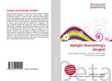 Bookcover of Uptight (Everything's Alright)