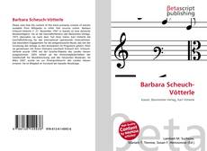 Bookcover of Barbara Scheuch-Vötterle