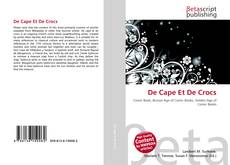 Bookcover of De Cape Et De Crocs