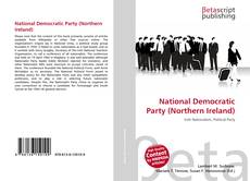 Bookcover of National Democratic Party (Northern Ireland)