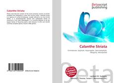 Copertina di Calanthe Striata