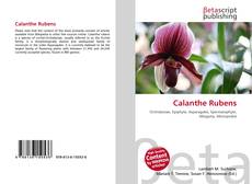Bookcover of Calanthe Rubens