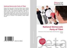 Bookcover of National Democratic Party of Tibet