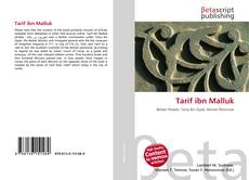 Buchcover von Tarif ibn Malluk