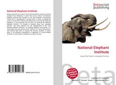 National Elephant Institute的封面