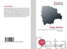Bookcover of Tarija, Bolivia