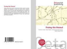 Capa do livro de Frotey-lès-Vesoul 