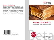 Bookcover of Targum Lamentations