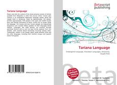 Buchcover von Tariana Language