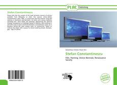 Portada del libro de Stefan Constantinescu