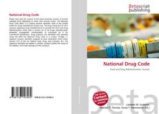 Bookcover of National Drug Code
