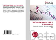 Bookcover of National Drought Policy Commission