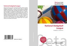 Bookcover of National Dodgeball League