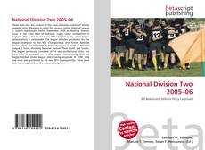 Bookcover of National Division Two 2005–06