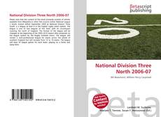 Bookcover of National Division Three North 2006-07