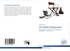 Ion Filotti Cantacuzino的封面