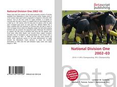 Buchcover von National Division One 2002–03