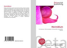 Bookcover of Hormidium