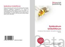 Buchcover von Epidendrum Umbelliferum