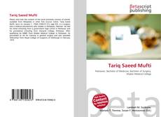 Tariq Saeed Mufti kitap kapağı
