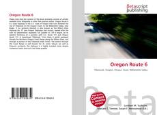 Buchcover von Oregon Route 6