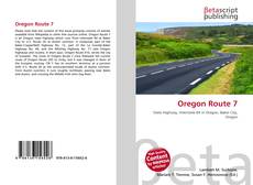 Buchcover von Oregon Route 7
