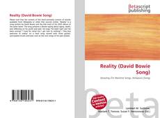 Buchcover von Reality (David Bowie Song)
