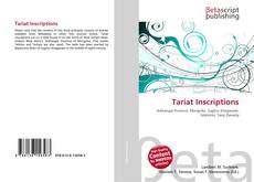 Bookcover of Tariat Inscriptions