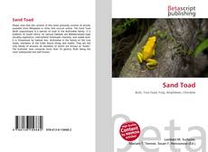 Bookcover of Sand Toad