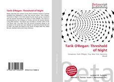 Copertina di Tarik O'Regan: Threshold of Night