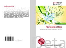 Realization (Tax) kitap kapağı