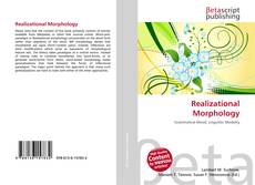 Realizational Morphology kitap kapağı