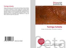 Buchcover von Taringa luteola