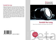 Bookcover of Sandali Na Lang