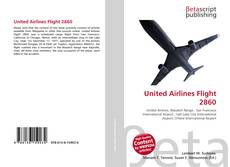 Bookcover of United Airlines Flight 2860