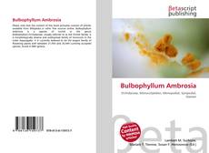 Bookcover of Bulbophyllum Ambrosia