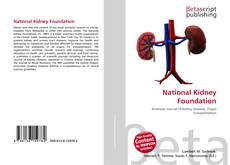 Bookcover of National Kidney Foundation