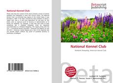 Bookcover of National Kennel Club