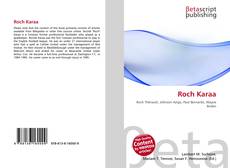 Bookcover of Roch Karaa