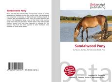 Borítókép a  Sandalwood Pony - hoz