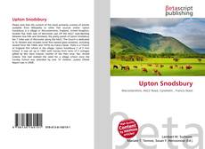 Borítókép a  Upton Snodsbury - hoz