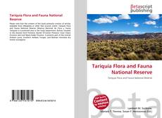 Tariquía Flora and Fauna National Reserve kitap kapağı