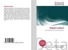 Robèrt Lafont kitap kapağı