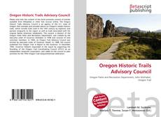 Buchcover von Oregon Historic Trails Advisory Council