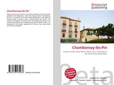 Buchcover von Chambornay-lès-Pin