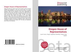 Buchcover von Oregon House of Representatives