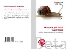 Bookcover of Aeneator Marshalli Separabilis
