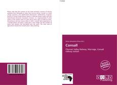 Capa do livro de Consall 