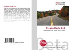 Bookcover of Oregon Route 244