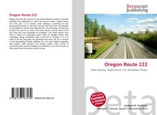 Portada del libro de Oregon Route 222